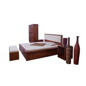 Teak Queen set